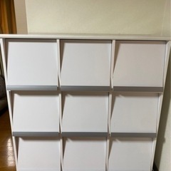 中古レコード棚