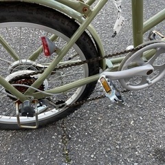 V 2111-317 WACHSEN ヴァクセン 20インチ 折りたたみ自転車 アルミ 6段変速ギア の画像