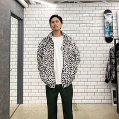 ワコマリア WILD BUNCH LEOPARD TRACK JACKETの画像