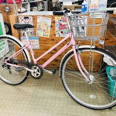 (12/13販売 森)　丸石 プルエイム 27インチ 6段変速 シティサイクル