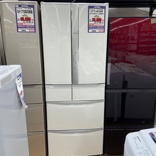#K-74  【ご来店頂ける方限定】HITACHIの大型冷蔵庫です！ 475L