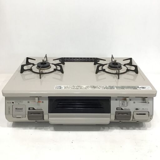21R706 ジ 6 Rinnai リンナイ ガステーブル 都市ガス RT64JHS-R 2016年7月製造 中古品