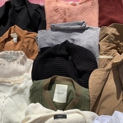 (お話中)③秋冬　レディース服まとめ売り　20点　ブランドありの画像