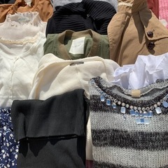 (お話中)③秋冬　レディース服まとめ売り　20点　ブランドありの画像