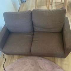 2人がけソファ　収納あり！美品！