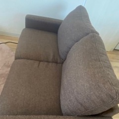 2人がけソファ　収納あり！美品！の画像