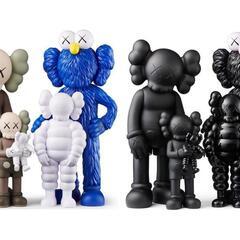 BE@RBRICK KAWS FAMILY BROWN/BLACK セット