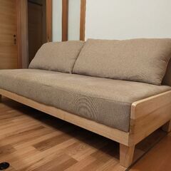 購入半年 ソファベッド ソファ3人掛け 使用頻度少ない