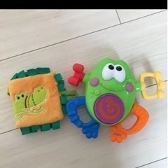 ❤︎美品❤︎フィッシャープライスのカエルおもちゃとリリピュション...