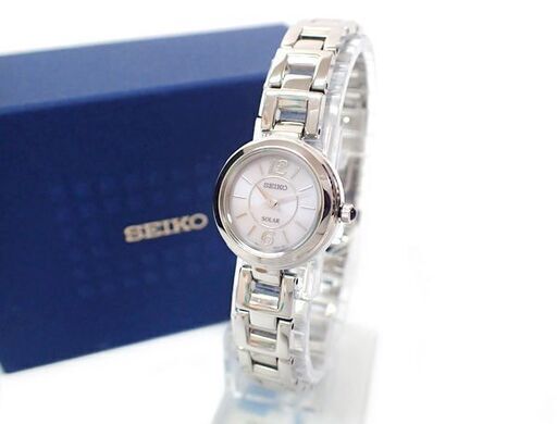 1CN 未使用 定価2.5万 SEIKO セイコー TISSE ティセ レディース ソーラー 腕時計 SWFA017