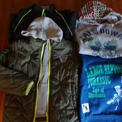 冬物男の子☆彡アウターを含む４点セット！サイズ１２０～１３０