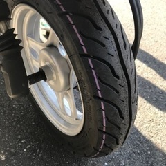 【売約済】通勤通学快速！外装タイヤ新品！ホンダトゥデイ　AF61 ホワイトの画像