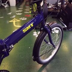 サイモト　20インチ折りたたみ自転車 外装6段変速【愛品倶楽部柏店 問合わせ番号：122-042918 002】柏市周辺（柏、松戸、流山、我孫子）出張買取 持込買取 引越し 処分 不要 生前整理 遺品整理 ご相談を！の画像