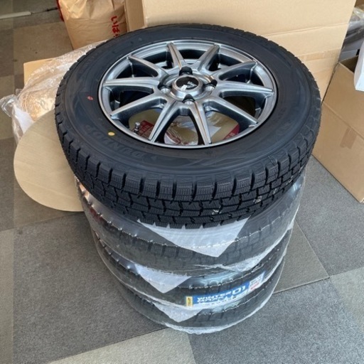 スタッドレス　アルミホイールセット　165/70R14 ソリオなど