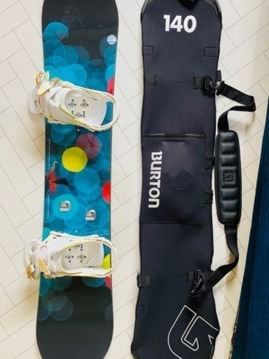 Burton スノーボード板&ビンディング＆カバー