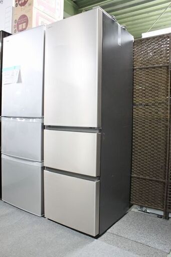 日立 R-V32KV N 315L/右開き 3ドア シャンパン うるおい野菜室 うるおいチルド 2019年製 HITACHI 冷蔵庫 中古家電 店頭引取歓迎 R4684)