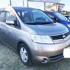 日産セレナ ２０Ｇ　ナビＴＶ　ＥＴＣ　バックカメラ　８人　左自動...