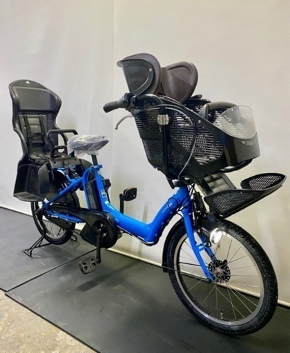 関東全域送料無料 保証付き 電動自転車 ヤマハ パスキスミニ 20インチ 8.7ah デジタル 3人乗り