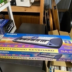 【お話し中】【中古品】CASIO SA-67 電子キーボードの画像