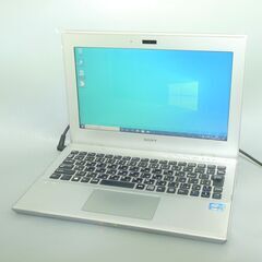 ソニー ノートパソコン 中古美品 SONY SVT1112AJ ...