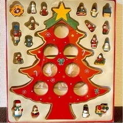 ★新品・未開封★木製 クリスマスツリー 卓上