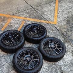 185/60R15 スタッドレスタイヤ、アルミホイールセット