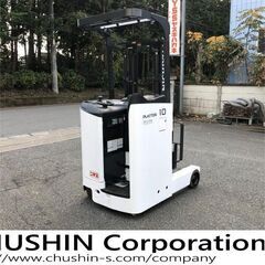 レーザー付　1トン　ニチユ バッテリーフォークリフト リーチ FBRM10N-80-300の画像