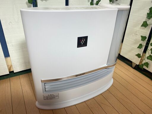 【愛品館八千代店】SHARP2019年製加湿セラミックファンヒーターHX-H120-W