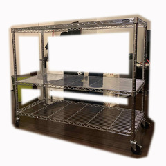 スティールのラック（新品同様）の画像