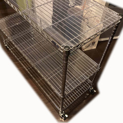 スティールのラック（新品同様）の画像