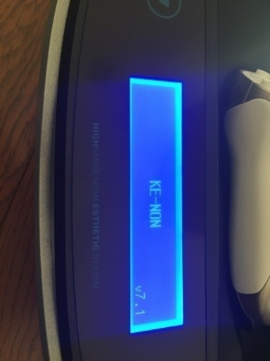 ケノン脱毛器 ver7.1 カートリッジつき