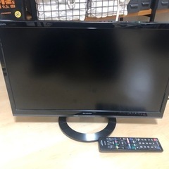 TV 22型 sharp AQUOS  