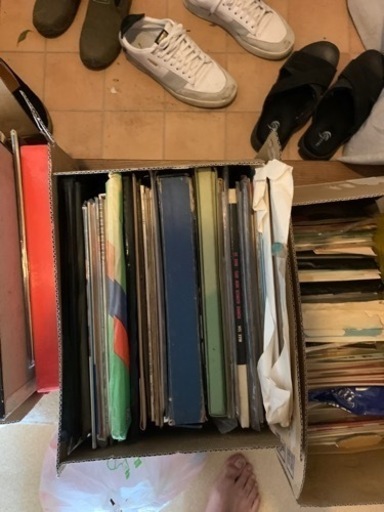 レコードまとめ売り　約350枚