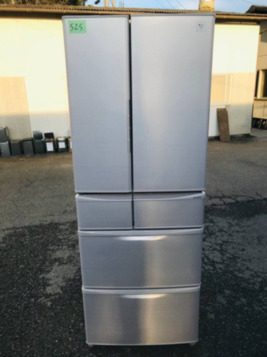 ‼️440L‼️525番 シャープ✨ノンフロン冷凍冷蔵庫✨SJ-XF44Y-C‼️