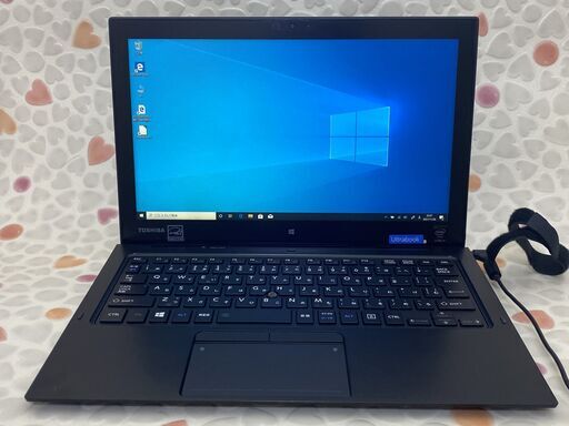 送料無料 高速SSD タブレット ノートパソコン 中古動作良品 フルHD 12型 東芝 R82/P 第5世代Core M-5Y51 4GB 無線 Bluetooth Win10 Office