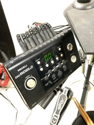 SOLD OUT！◆MEDELI メデリ◆電子ドラム DD502(J) スローン スティック付