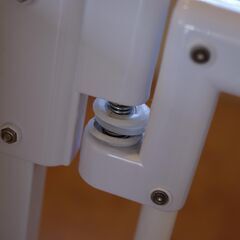【値下げしました】A-KIDS 木製ベビーゲート ホワイトセレクトの画像
