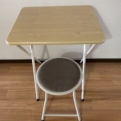 札幌引き取り限定 デスクセットの画像