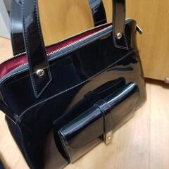 【ANNA MARIE】エナメルハンドバッグ レディース 


