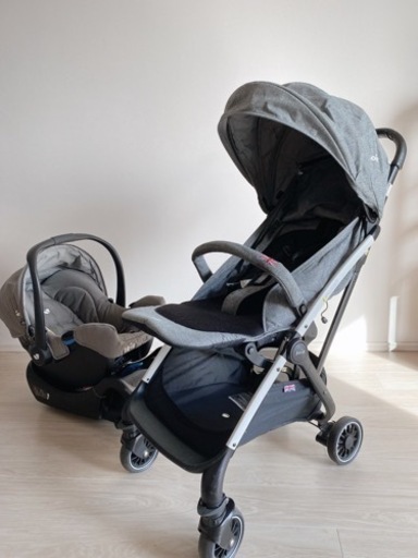 ベビーカー +チャイルドシート (4点セット) Joie ツーリスト