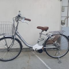 913　電動自転車　2015年　パナソニック　２４インチ　エコナビ　5AH