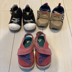 子ども靴　13.14センチ　3足