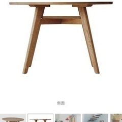 unico 円型ダイニングテーブル　直径110cmの画像