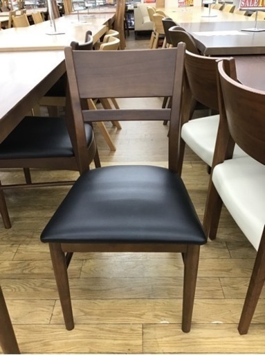 KK-116【ご来店頂ける方限定】ウォールナット材　ダイニング5点セット