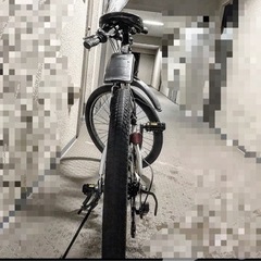 オシャレなマウンテンバイクの画像