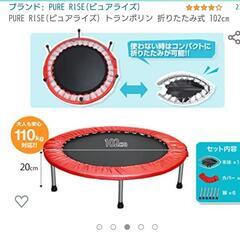 トランポリン ピンク 【現金決済】の画像