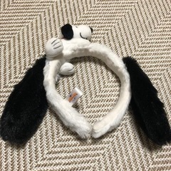 スヌーピー 巨大ぬいぐるみ、カチューシャの画像