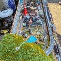 ◎大幅お値下げしました‼️ ジオラマ 鉄道模型 Rokuhanロクハン六半 コンパクトトレインコントローラーRC-02付一式纏めて Nゲージストラクチャーお値下げ要相談‼️の画像