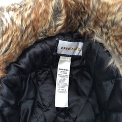 DIESEL　パイロットハット　赤チェックの画像