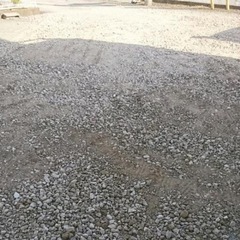 砕石あげます。庭造りなどにおすすめ
